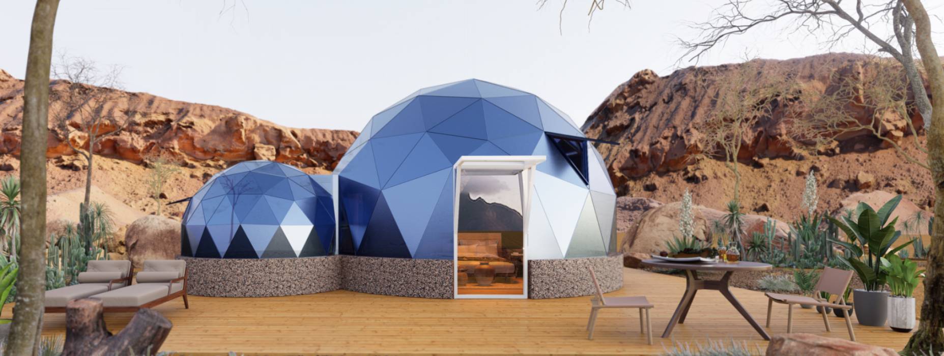 南充球形智能光伏玻璃星空房